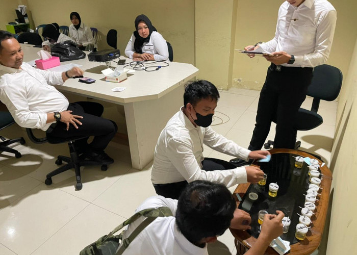 Personel Polresta Bandar Lampung Dites Urine, Hasilnya Apa?