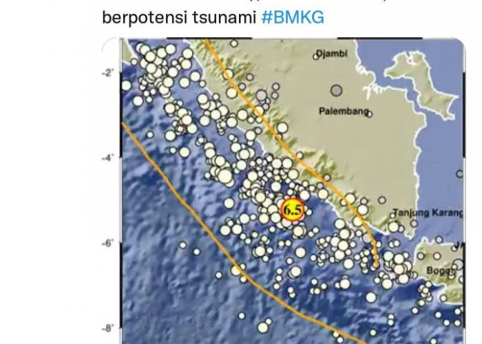 Gempa di Bengkulu, Warga Pesisir Barat Diminta Tidak Panik 