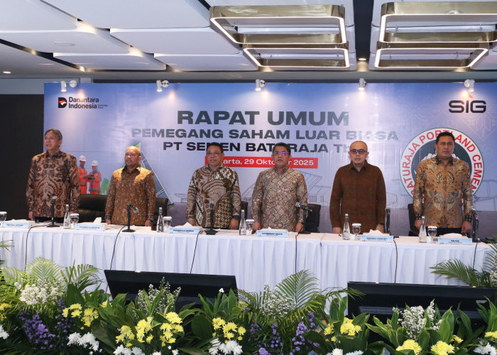 Gelar RUPSLB, Semen Baturaja Tambah Kegiatan Usaha Baru Perkuat Strategi Bisnis
