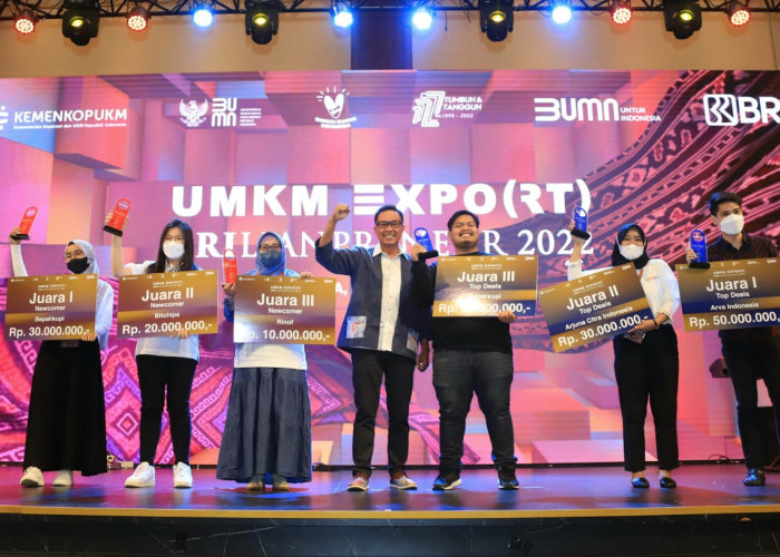 141 Ribu Orang Ramaikan UMKM EXPO(RT) BRILIANPRENUER 2022, BRI Antarkan UMKM Go Global