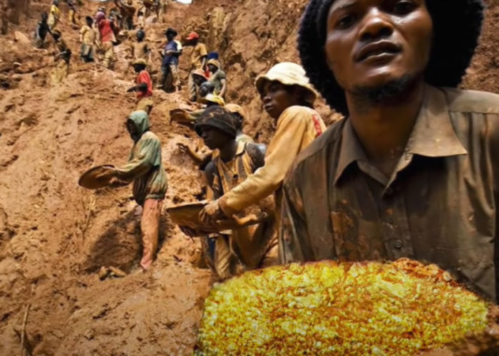 Muncul Gunung Emas di Kongo, Jadi Tanda-tanda Kiamat? 