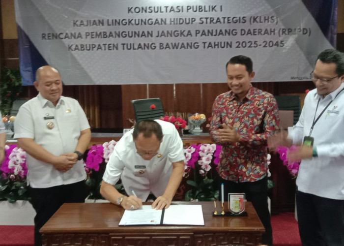 Songsong Indonesia Emas, Pemkab Tulang Bawang Mulai Susun RPJPD 2025 - 2045