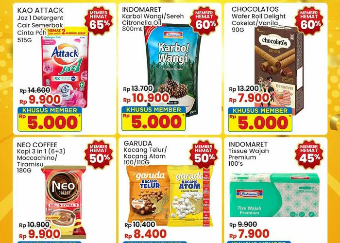 Promo Indomaret Spesial Member Sabtu 11 Januari 2025, Dapatkan Diskon Karbol Hemat 60 Persen