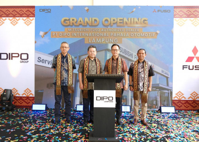 Mitsubishi Fuso Buka Diler ke-224, PT DIPO Internasional Pahala Otomotif Perkuat Jalur Logistik Lampung