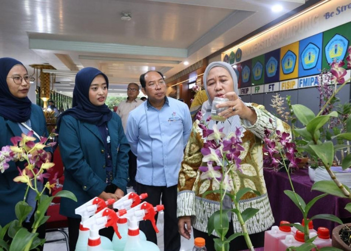 Jadi Etalase Kampus, Unila Dorong Potensi Ekonomi dan Konservasi Lewat Pameran Anggrek Nusantara