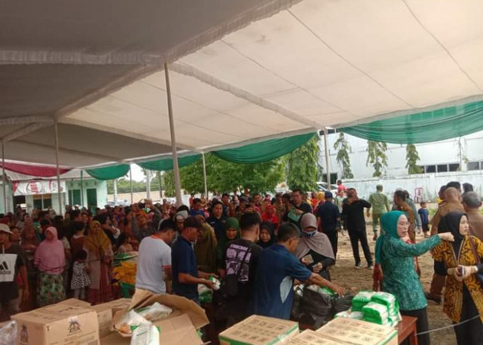 Pemkab Mesuji Lampung Gelar Pasar Murah, Harga Beras Rp 15 Ribu