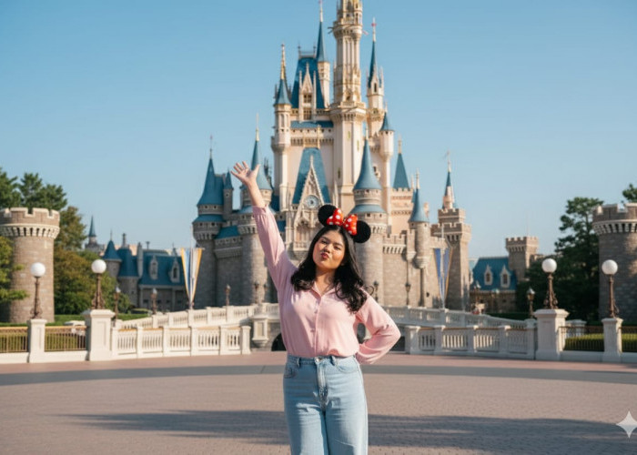 Bikin Liburan Impian Terwujud dalam Sekejap! Pakai Prompt Gemini AI Ini, Ubah Foto Jadi Berlatar Disneyland