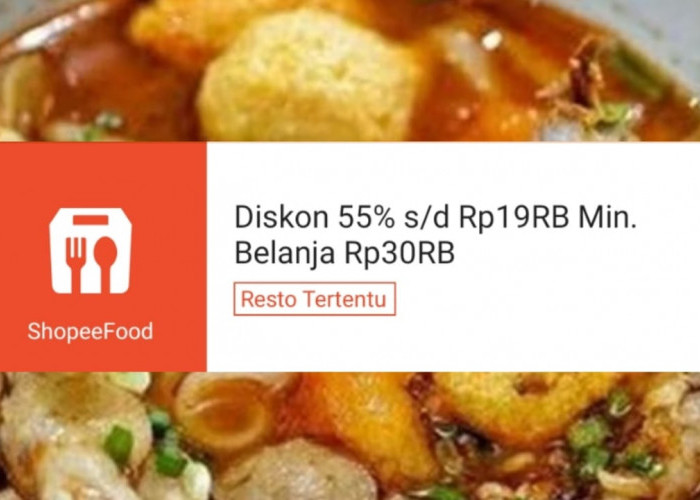 Klaim Voucher Diskon ShopeeFood Untuk Makan Seblak Toping Melimpah, Dapatkan Potongan Harga Sampai 55 Persen