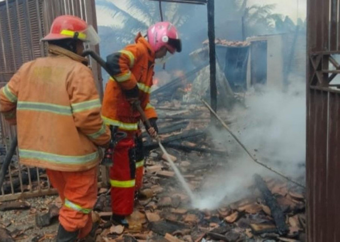 Dalam Sehari, Dua Kebakaran Landa Pringsewu: Rumah Papan Hangus 90 Persen, Ponpes Turut Terbakar