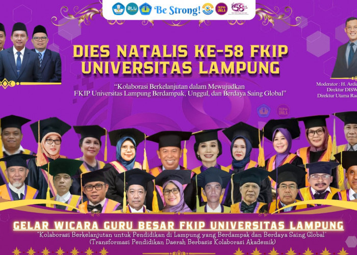 Tingkatkan APK Pendidikan, 22 Guru Besar FKIP Unila Rekomendasi Pemikiran Strategis