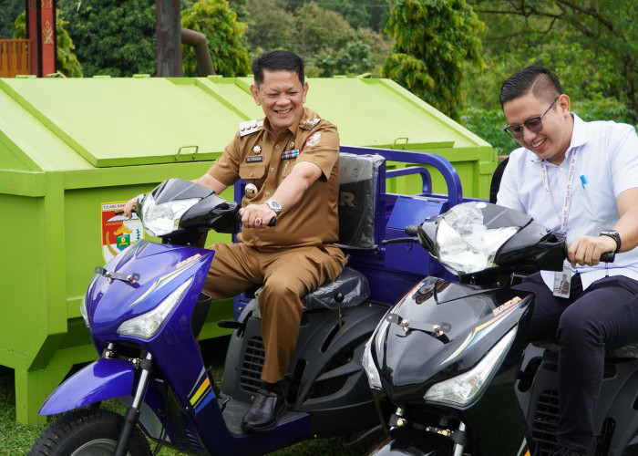 Firsada Sambut Program CSR Bank Lampung Bentor dan Kontainer Sampah