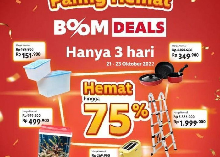 ACE Hardware Bandar Lampung Hadirkan Program Boom Sale, Diskon Hingga 75 Persen 