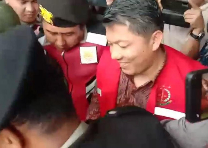 Akhirnya, Inspektur Kabupaten Lampung Utara, M. Erwinsyah Ditahan
