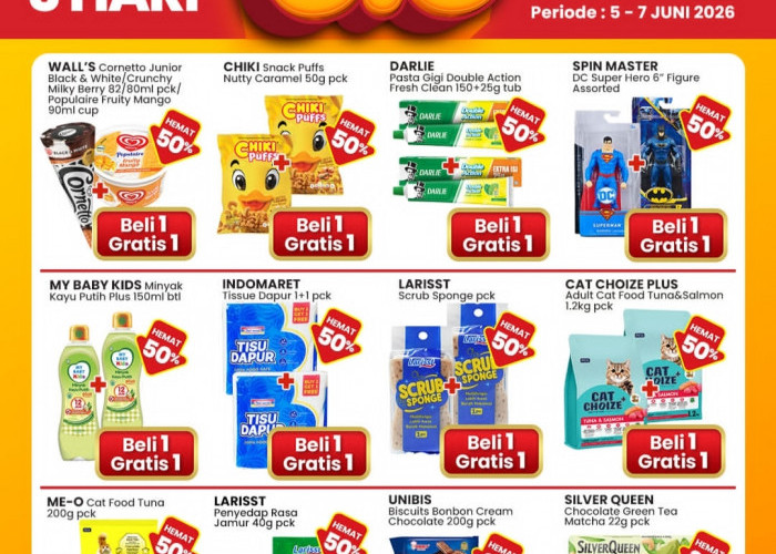 Promo Double Date 6.6 Indomaret Hanya 3 Hari: Banjir Serba Gratis dan Hemat Hingga 50 Persen