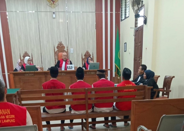 Empat Terdakwa Sabu 0,4 Gram Dihadirkan Dalam Sidang, Jaksa Sebut 'Prekursor narkotika'