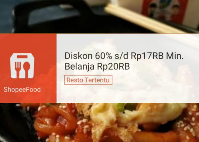 Promo Jajanan Korea di ShopeeFood, Klaim Voucher Diskonnya Untuk Dapat Potongan Harga Sampai 60 Persen