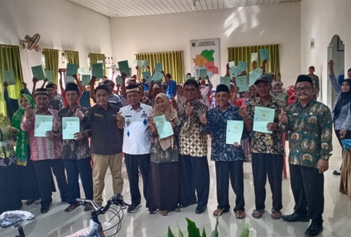 Alhamdulillah, Ribuan Sertifikat Program PTSL di Lampung Timur Sudah Terbit