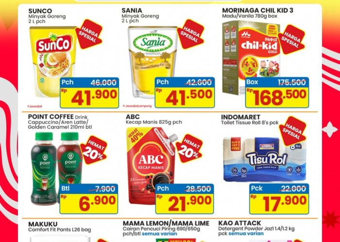 Sampai Malam Ini, Promo SSR Indomaret: Minyak Goreng 2L Mulai Rp41.500