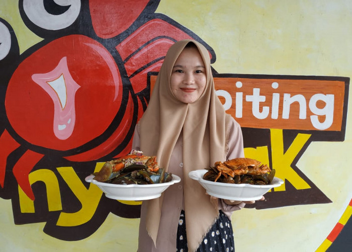 Cobaiin Sensasi Lezatnya Daging Kepiting di Restoran Kepiting Nyablak Bandar Lampung