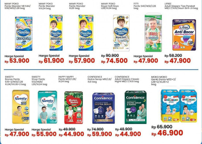 Promo Indomaret Selasa 7 Januari 2025, Dapatkan Diskon Spesial Diapers Anak Mulai Rp 47 Ribu