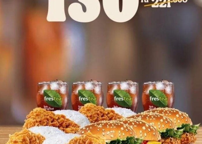 Burger King Promo Kupon Bulan Januari 2023 Banyak Pilihan Menu, Harga Mulai dari Rp 5 Ribu