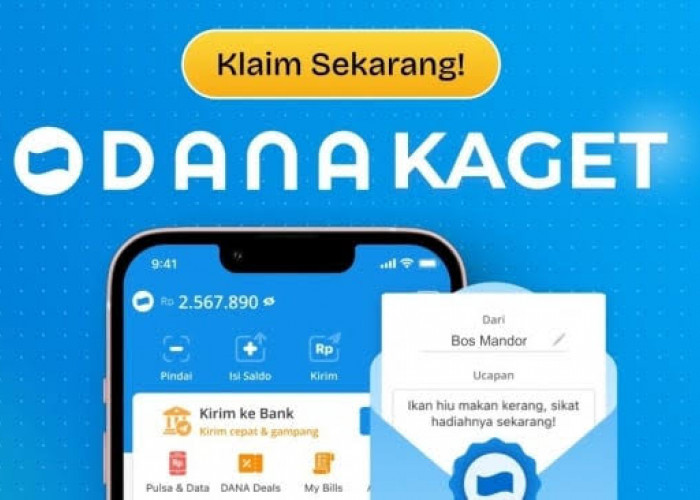 Terbaru Link DANA Kaget Edisi 1 Juni 2025, Dapatkan Saldo Gratis Mulai Rp 50.000