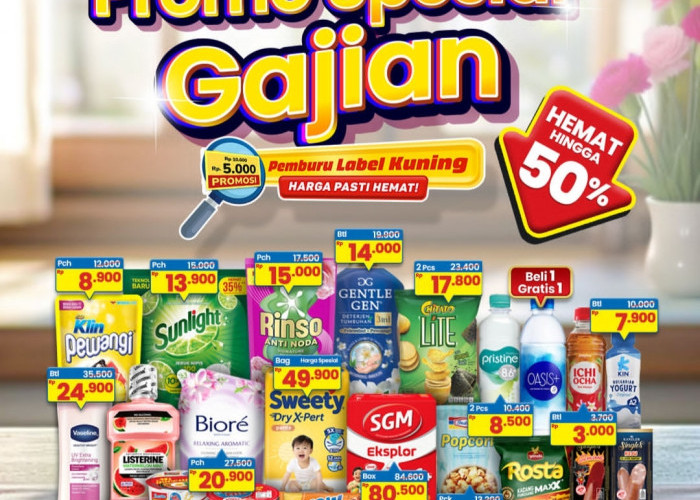 Promo Spesial Gajian Indomaret Berlangsung Hingga 10 Juni 2026, Cek Daftar Diskon Hingga 50 Persen