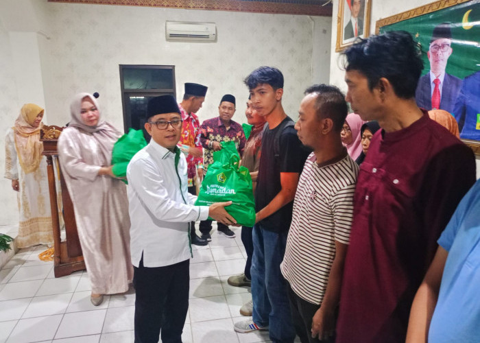 Ramadhan Asyik Bersama Gusmen, Kanwil Kemenag Lampung Salurkan 31.022 Paket Sembako