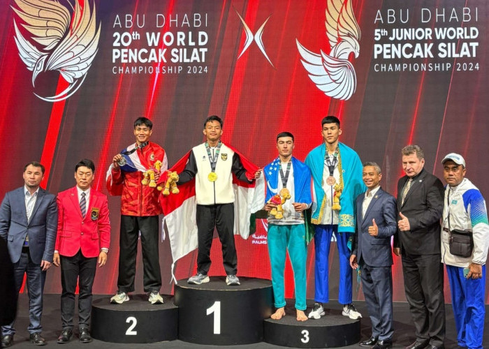 Dua Atlet Pencak Silat Asal Lampung Raih Medali Emas dan Perak Pada Kejuaraan Dunia di Abu Dhabi