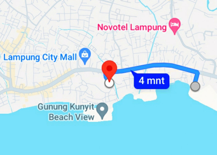 2 Rute Menuju Lokasi Pantai Gunung Kunyit, Destinasi Wisata Tersembunyi di Pesisir Kota Bandar Lampung