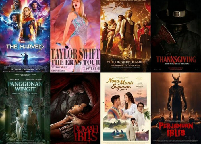 Wajib Nonton! Ini Daftar Film Terbaru November 2023, Mulai Genre Romance Hingga Horor 