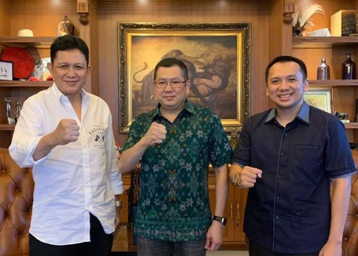 Siap Maju Caleg, Mantan Kapolda Lampung Edward Syah Pernong Resmi Gabung Perindo