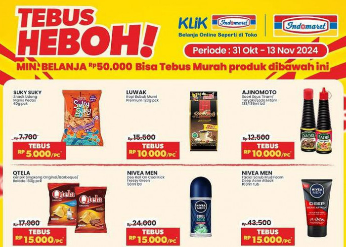 Dapatkan Promo Indomaret Lampung Harga Heboh, Ada Deodorant Roll On Mulai Rp 15 Ribu