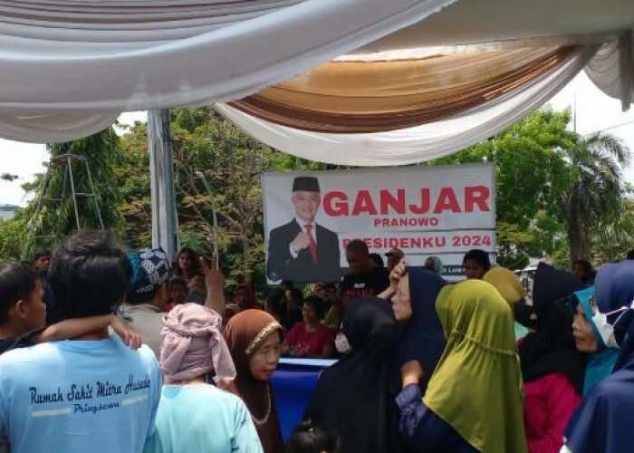 Pendekatan Ganjar-Mahfud untuk Rakyat, Relawan Ganjarist Lampung Adakan Makan Murah dan Kumpul Bareng
