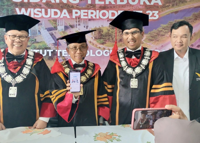 Itera terus berinovasi, 2.095 lulusan Wisuda ke 23/2025 Jadi Angkatan Pertama Terima Ijazah Digital 