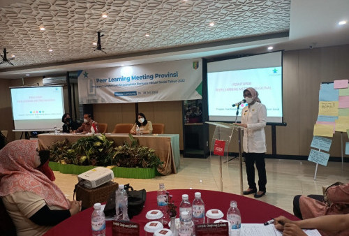 Dinas Perpustakaan dan Kearsipan Provinsi Lampung Resmi Tutup Kegiatan Peer Learning Meeting