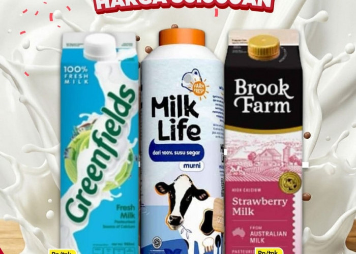 Hari Terakhir, Promo Special Anniversary Deal Superindo, Susu Segar dibanderol Mulai Rp 29 Ribuan