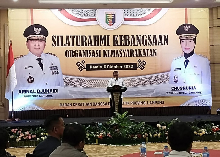 Gubernur Ajak Ormas Jaga Kesejukan dan Kedamaian Lampung