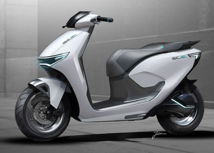 Penggunanya Tak Perlu Ngecas, Motor Listrik Honda SC e:Concept Siap Rilis dengan Baterai Simpel dan Canggih