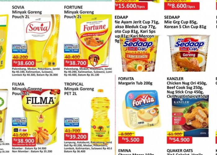 Belanja Murah Stok Kebutuhan Dapur Dengan Promo Gantung Alfamart, Akhir Bulan Dijamin Untung!