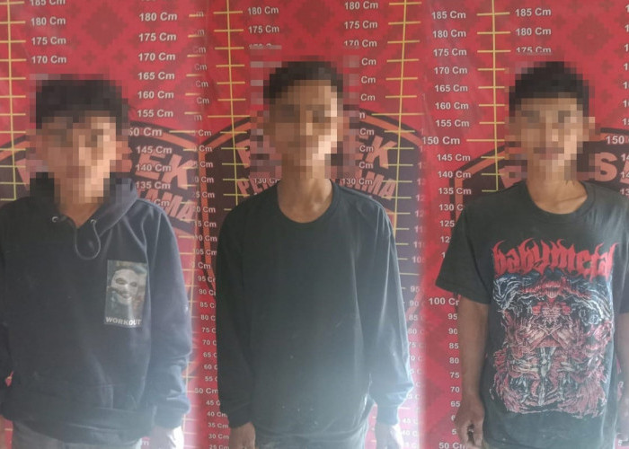 Tiga Pemuda di Tulang Bawang Curi Kabel Listrik PLN, Ditangkap Polisi Saat Akan Dijual