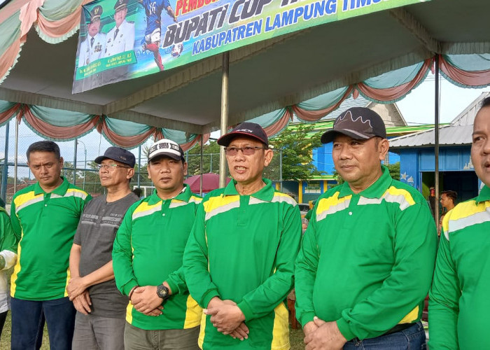 Enam Tim Ikuti Turnamen Sepak Bola Bupati Lampung Timur Cup Zona 2