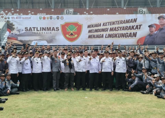 Bunda Eva Kirim 400 Pasukan Linmas ke Palembang, Ini Misi Besar yang Dibawa