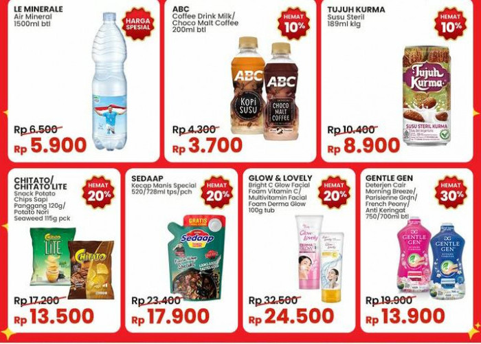 Promo Indomaret Super Hemat Meriah, Ada Diskon Cream Wajah Glowing Rp 24 Ribu