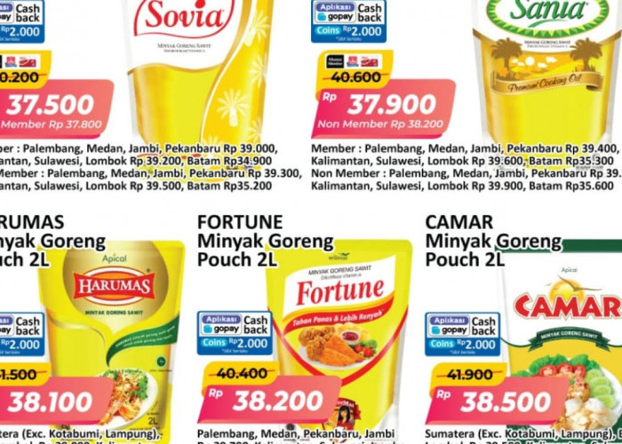 Promo Minyak Goreng Spesial Tanggal Tua di Alfamart, Dapatkan Cashback Langsung Rp2.000! Ini Katalognya