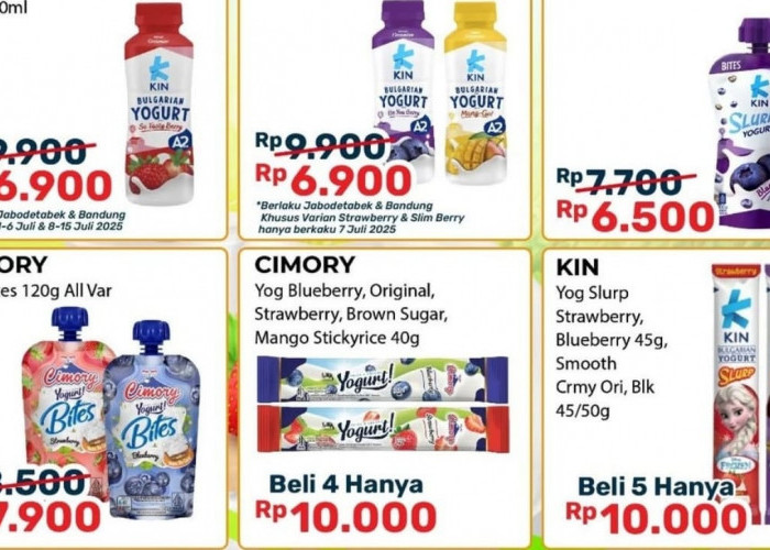 Yogurt Fair! Promo Belanja Murah Produk Sarapan Sehat Berkualitas di Alfamart, Ini Katalognya