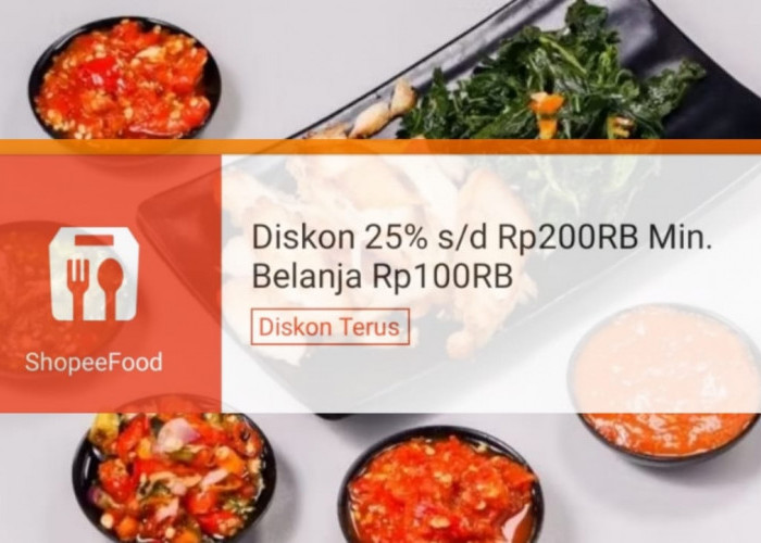 Hari Terakhir Promo, Klaim Voucher Diskon ShopeeFood Sampai Rp200 Ribu Spesial Malam Tahun Baru