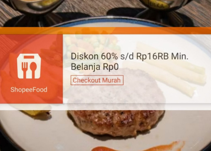 Diskon 60 Persen di ShopeeFood, Klaim Vouchernya Jangan Sampai Kelewatan!