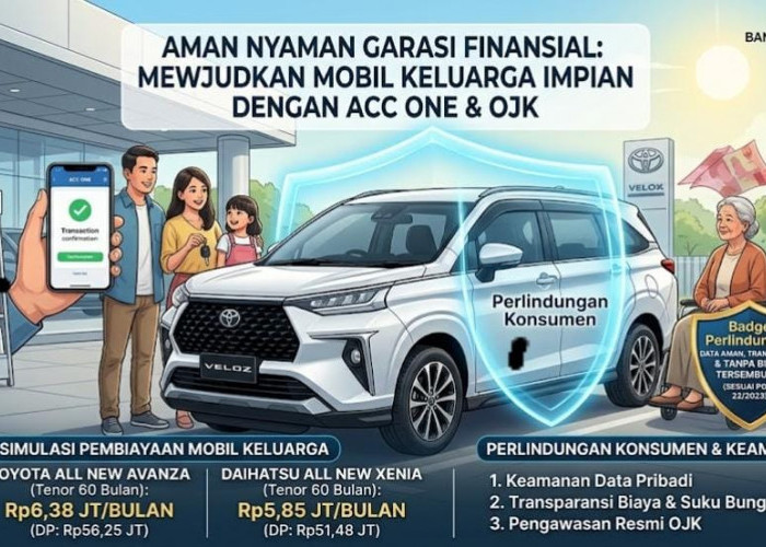 Aman Berburu Mobil Keluarga via ACC ONE Dalam Bumper Perlindungan OJK