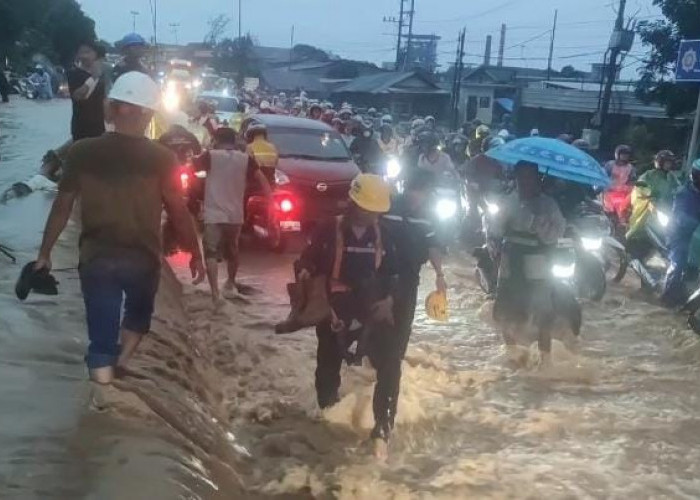 BPBD Bandar Lampung Evakuasi Warga Terdampak Banjir di Teluk Betung